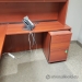 L Suite Corner Desk w/ Pedestal, OH Storage & Bullet Runoff